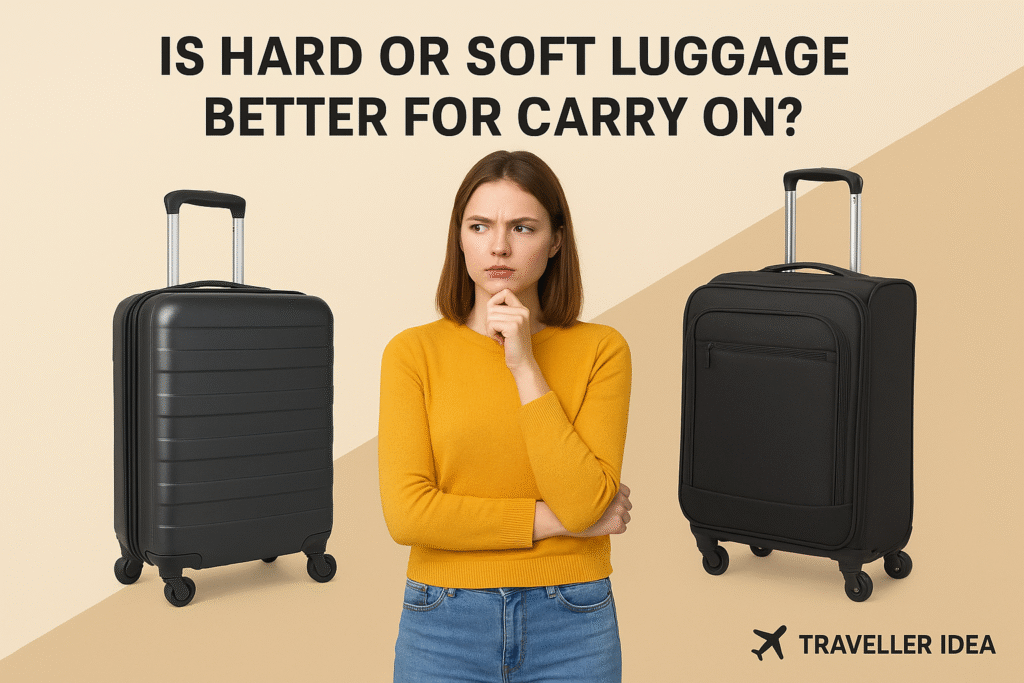 Is Hard or Soft Luggage Better for Carry-On