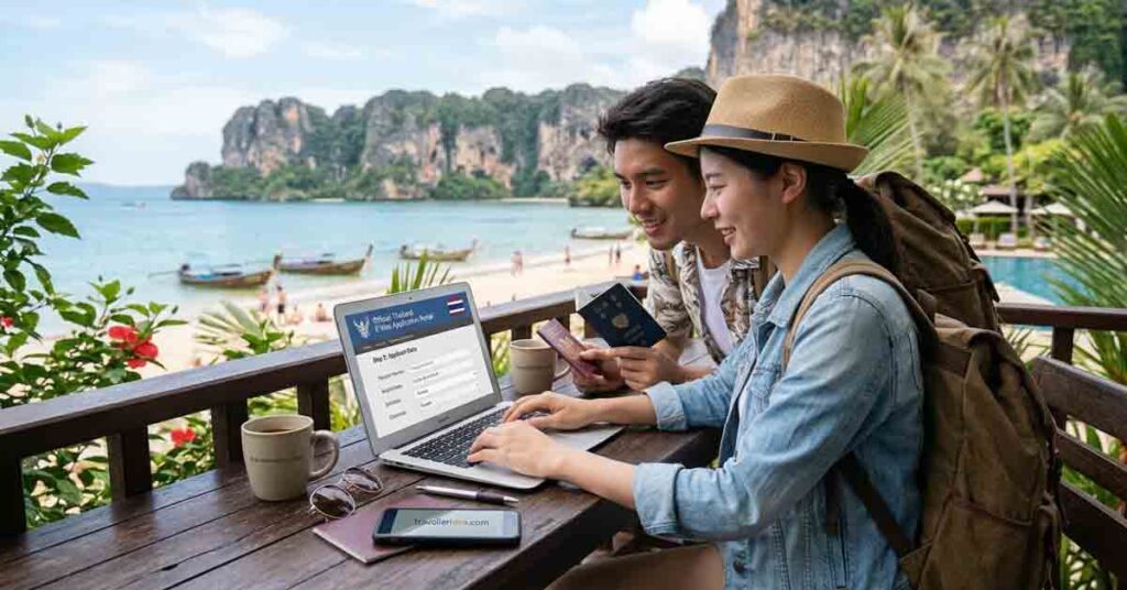 visa application for Thailand